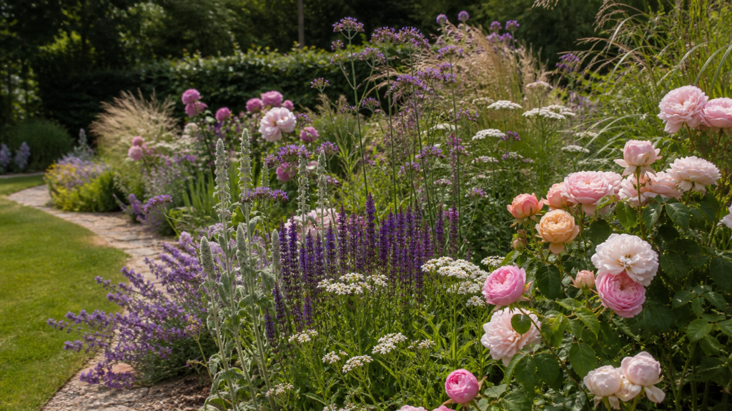 Garden advice and planting image for Applying this advice in a real UK garden