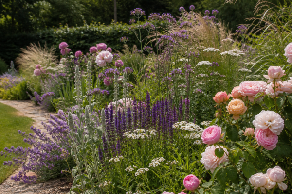 Garden advice and planting image for Applying this advice in a real UK garden